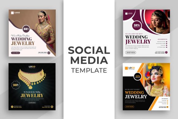 Download Jewelry Social Media Post Template - Social media Collection