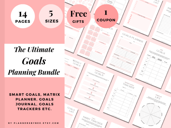 Download Goal Planning Workbook, SMART Goals - Art Collection