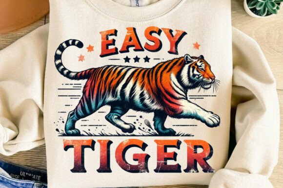 Download Vintage Easy Tiger Football Mascot Png - Football mascot png Collection