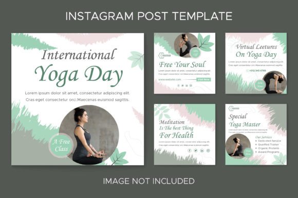 Download Yoga Instagram Post Collection - Post collection Collection