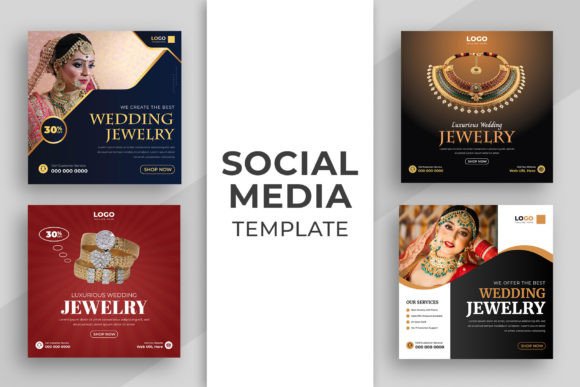 Download Jewelry Social Media Post Template - Social media Collection