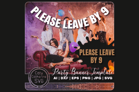 Download Please Leave by 9 Funny DIY Party Banner - Art Collection