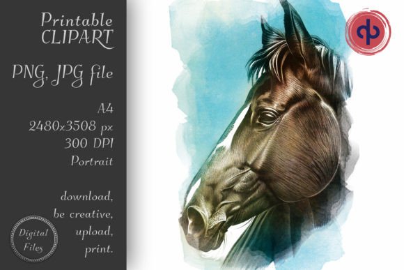 Download Horse Watercolour 01 - Clipart - Art Collection