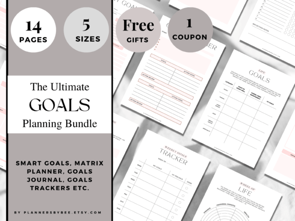 Download Goal Planning Workbook, SMART Goals - Art Collection