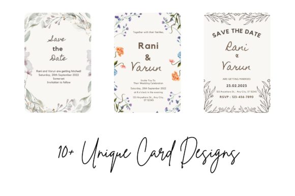 Download Modern Wedding Invitation Templates - Wedding Collection
