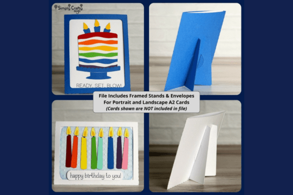 Download Framed A2 Card Stand SVG - Premium Bundle