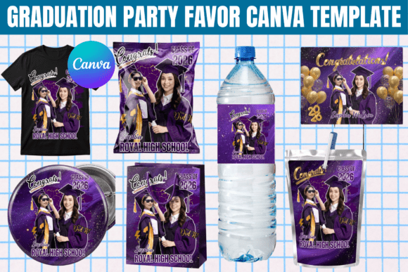Download Newspaper Theme Graduation Party Favor - Art Collection