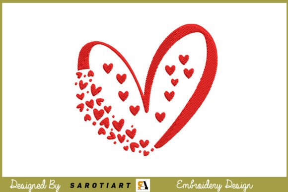 Download Embroidery Heart Love Valentine Design - Art Collection