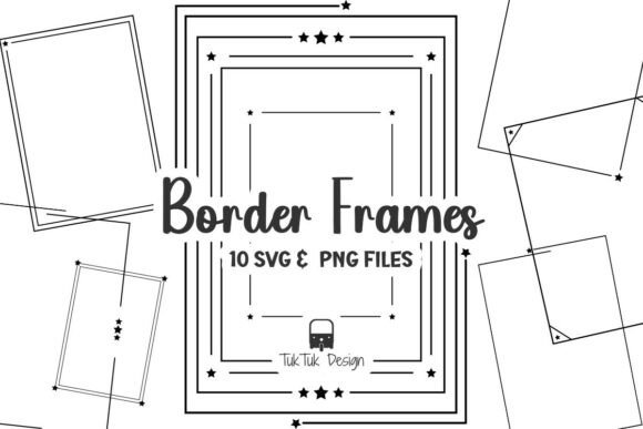 Download Rectangle Border Frame SVG PNG Bundle - Premium Bundle