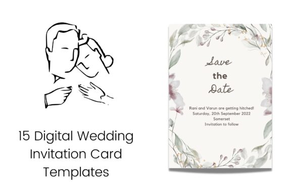 Download Wedding Invitation Templates Without PIC - Wedding Collection