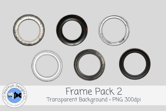Download PNG Clipart Frame Pack 2 - Art Collection