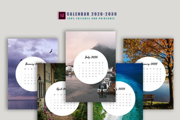 Download Calendar Templates 2026-2030 - Premium Resources