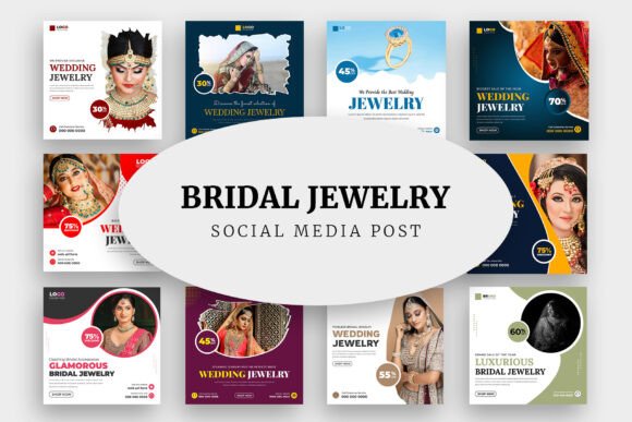 Download Bridal Jewelry Sale Social Media Post - Social media Collection