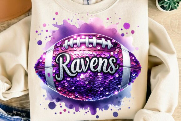 Download Ravens Purple Sequin Football Mascot Png - Football mascot png Collection